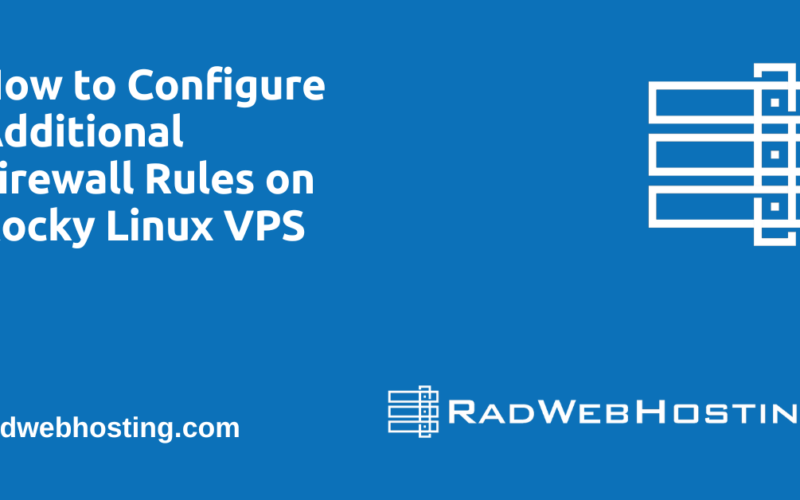 How to configure additional firewall rules on rocky linux vps