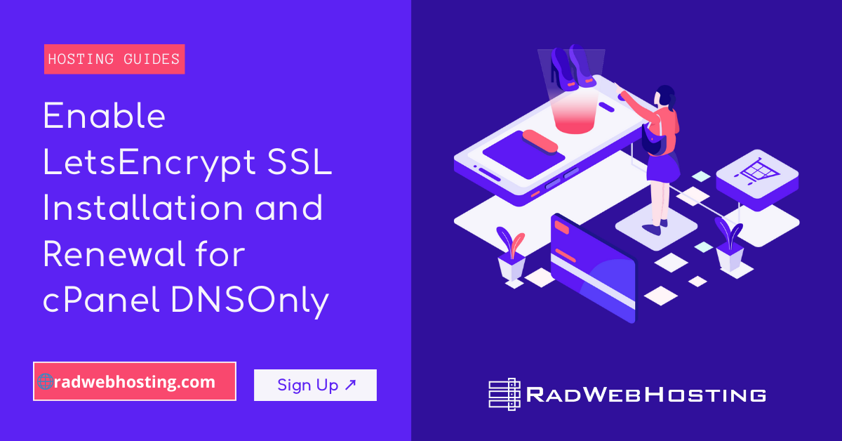 Enable letsencrypt ssl installation and renewal for cpanel dnsonly