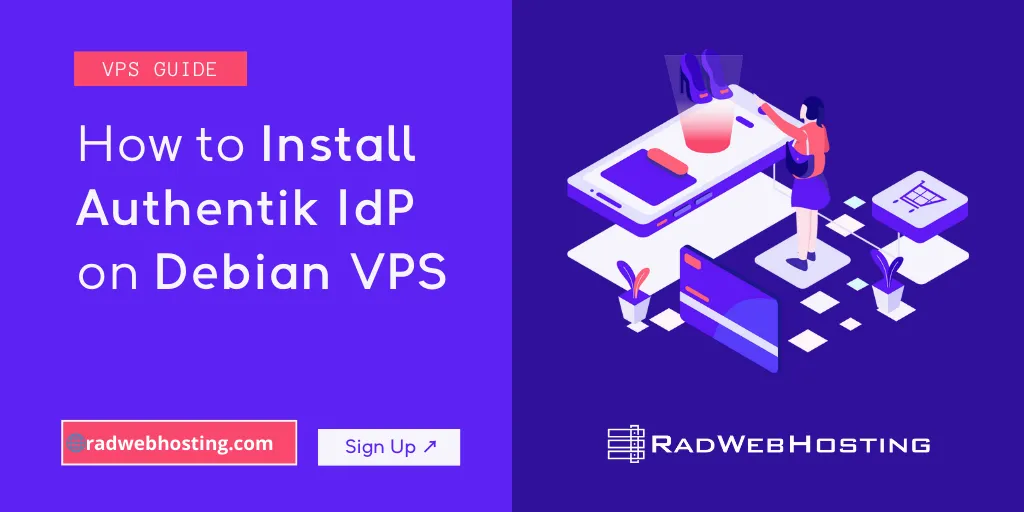How to install authentik idp on debian vps
