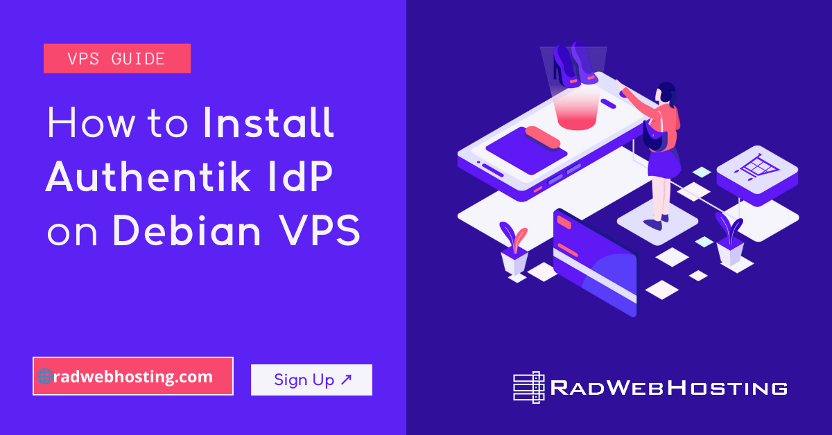 How to install authentik idp on debian vps