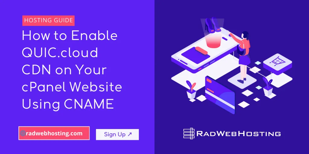 How to enable quic. Cloud cdn on your cpanel website using cname